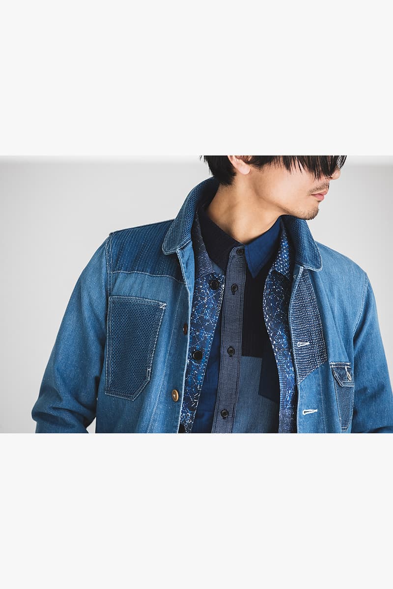 FDMTL Spring/Summer 2019 Collection Lookbook japan ss19 japan denim boro patchwork