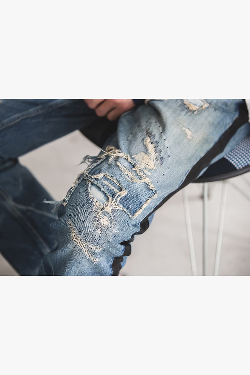 FDMTL Spring/Summer 2019 Collection Lookbook japan ss19 japan denim boro patchwork
