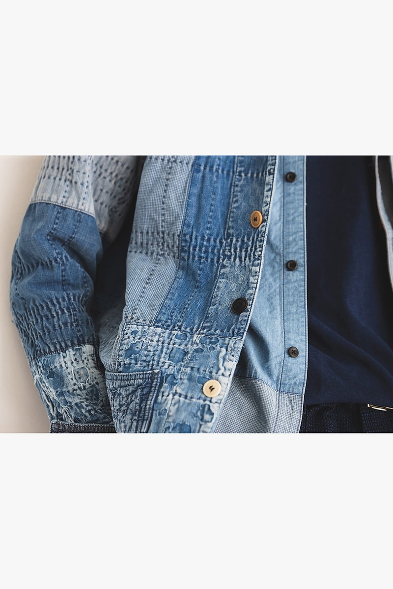 FDMTL Spring/Summer 2019 Collection Lookbook japan ss19 japan denim boro patchwork