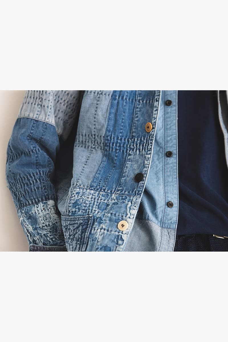 FDMTL Spring/Summer 2019 Collection Lookbook japan ss19 japan denim boro patchwork