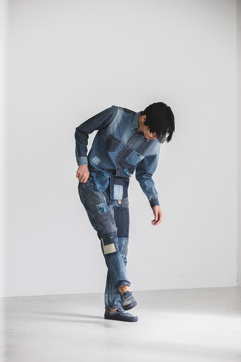FDMTL Spring/Summer 2019 Collection Lookbook japan ss19 japan denim boro patchwork