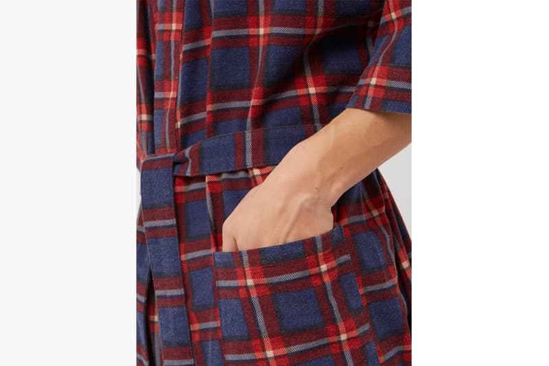 Fear of God Checked Flannel Robe & Denim Kimono Jacket Release Info Jerry Lorenzo MATCHESFASHION.COM drop pricing stockist date workwear japanese americana