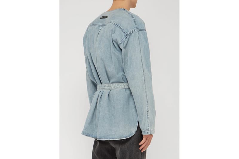 Fear of God Checked Flannel Robe & Denim Kimono Jacket Release Info Jerry Lorenzo MATCHESFASHION.COM drop pricing stockist date workwear japanese americana