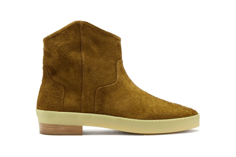 Fear of God Sante Fe Brushed Suede Western Boots Spring Summer 2019 SS19 Collection Lookbook Piece Italian Crafted Jerry Lorenzo Release Information Drop Date Cop