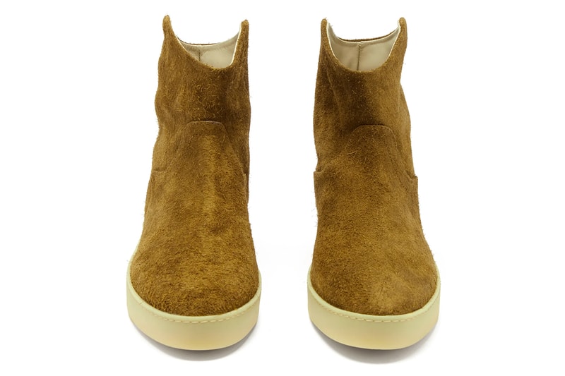 Fear of God Sante Fe Brushed Suede Western Boots Spring Summer 2019 SS19 Collection Lookbook Piece Italian Crafted Jerry Lorenzo Release Information Drop Date Cop