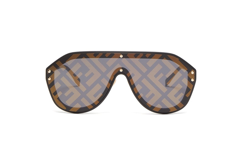Fendi FF Logo Aviator Sunglasses Release