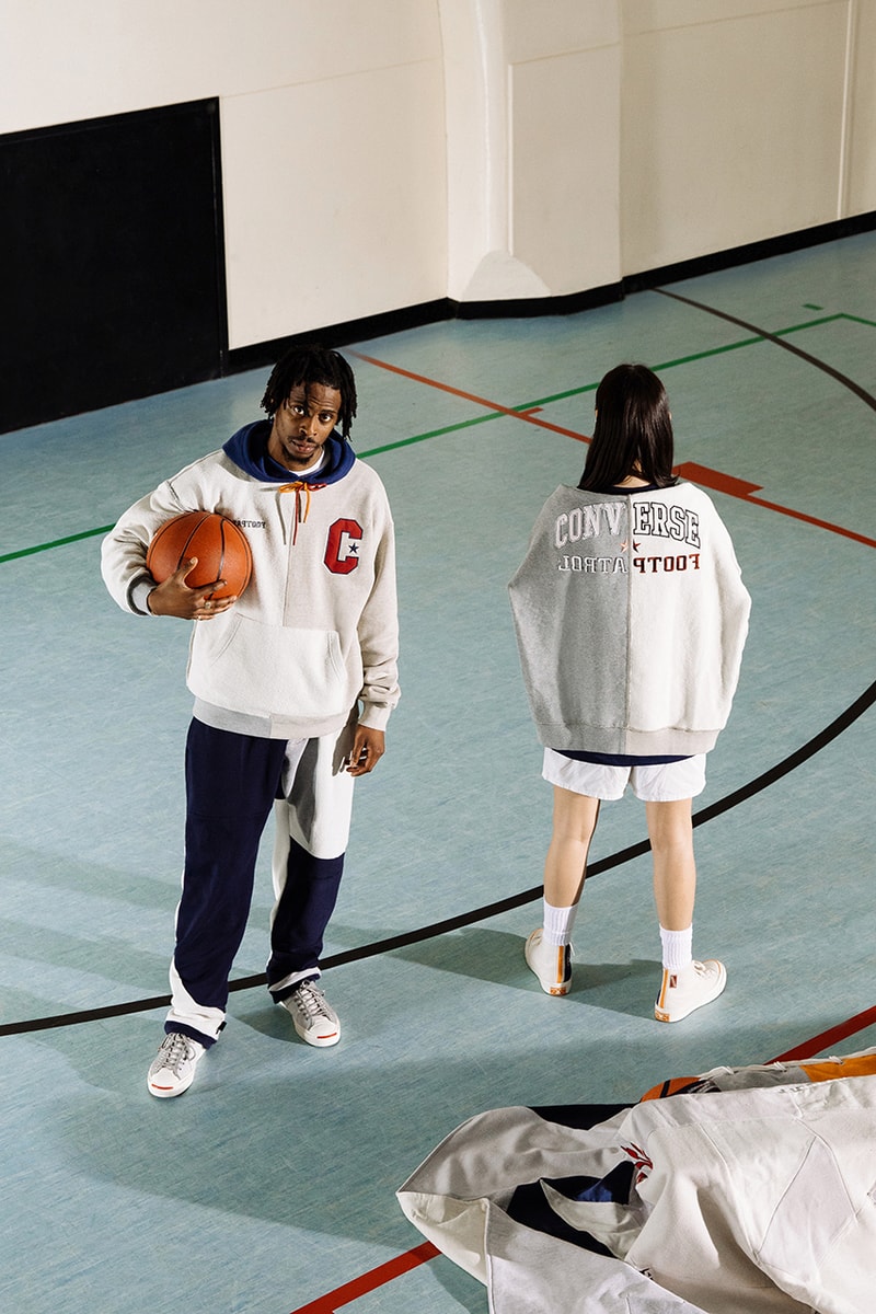 Footpatrol Converse Collection Chuck 70 Jack Purcell Collaboration Collegiate Loopback Wool Fleece Release Drop Date Where To Cop Information Lookbook Sweater Hoodie 