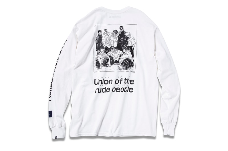 FORTY PERCENTS AGAINST RIGHTS FPAR bastard BLUES x offshore tokyo Tetsu Nishiyama Manga T Shirt Collection Capsule Collaboration Japan Drop Spring Summer 2019 SS19 Long Sleeve