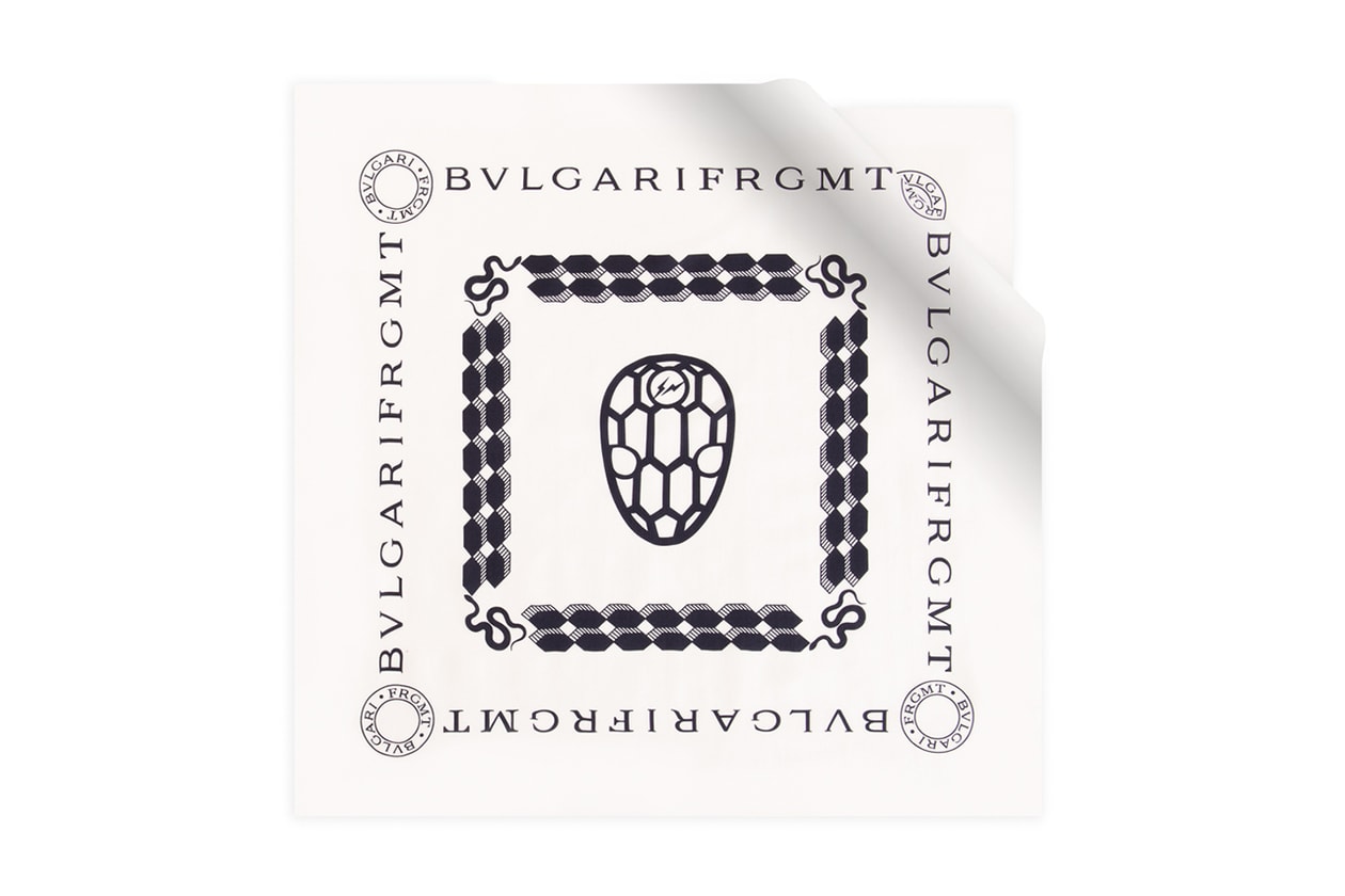 fragment design x BVLGARI Bag & Accessory Collaboration collection hiroshi fujiwara release date price info