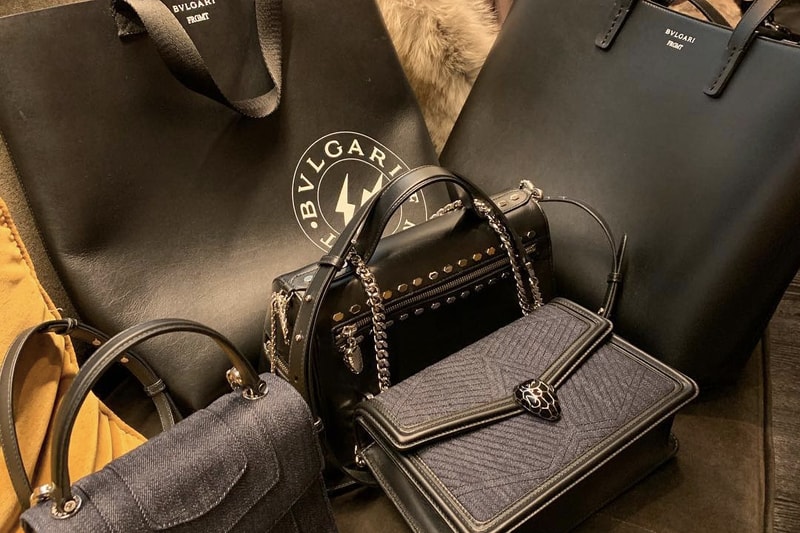 fragment design Bvlgari Collaboration SS19 Spring Summer 2019 Exclusive Release Drop Date Information First Look Instagram Hiroshi Fujiwara Limited Edition Rare Mens Womens Hand Bag