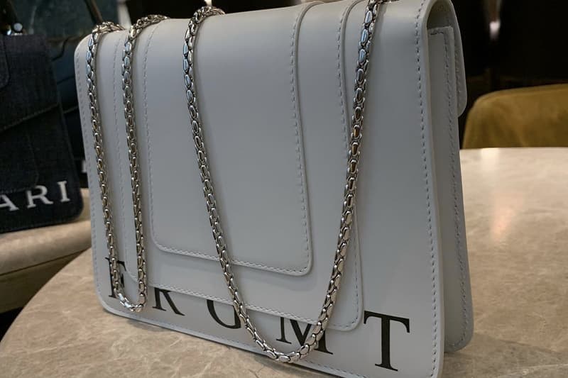 fragment design Bvlgari Collaboration SS19 Spring Summer 2019 Exclusive Release Drop Date Information First Look Instagram Hiroshi Fujiwara Limited Edition Rare Mens Womens Hand Bag