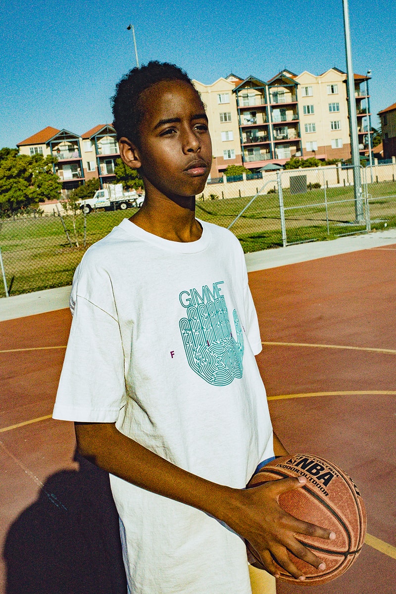 Gimme 5 "All Night Long" Capsule Collection 1980s Release T-Shirt Drop Michael Kopelman Lionel Richie Bauhaus Art Geometric Luther Vandross Graphic Retro 