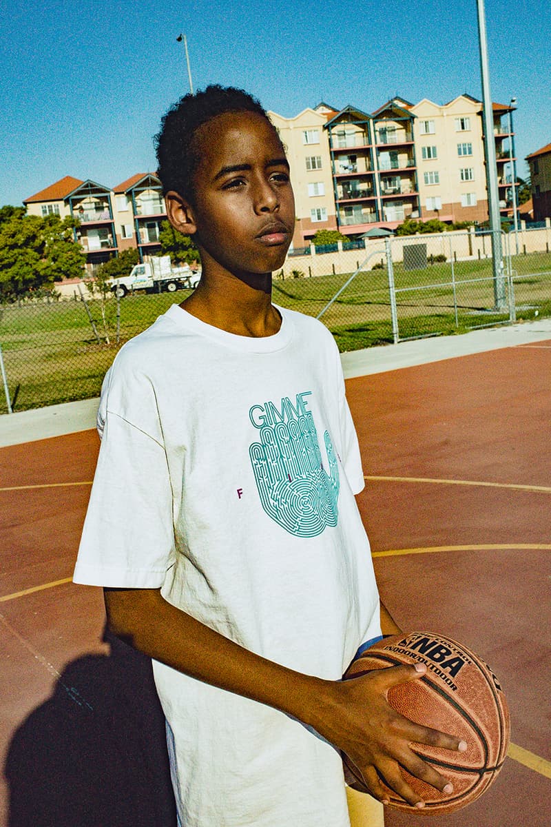 Gimme 5 "All Night Long" Capsule Collection 1980s Release T-Shirt Drop Michael Kopelman Lionel Richie Bauhaus Art Geometric Luther Vandross Graphic Retro