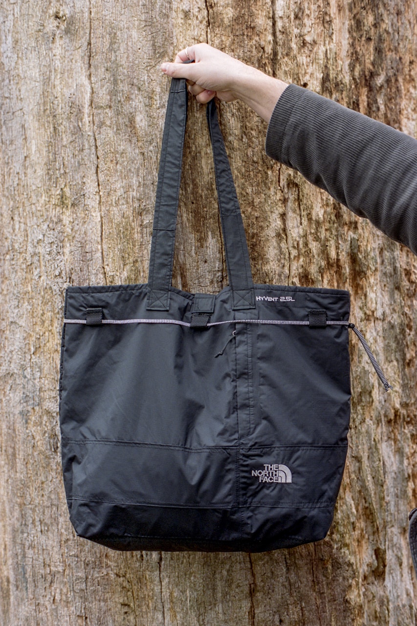 Greater Goods Repurposed Tote Bag Collection outerwear garments the north face lookbooks