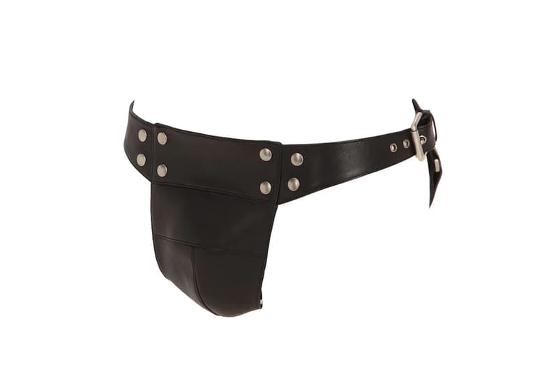 Gucci Adjustable Leather Jockstrap underwear leather luxury premium Luisaviaroma