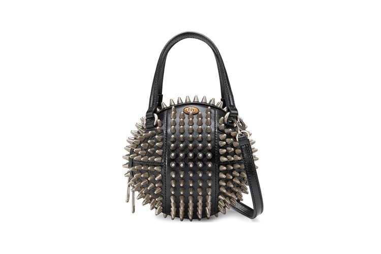 Gucci's Spiked Basketball-Shaped Bag Is an Ode to ’80s Punk
