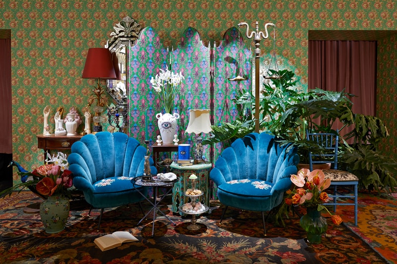 gucci decor milan temporary store salone del mobile furniture fair