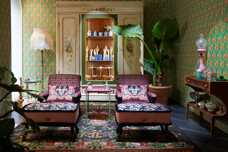 gucci decor milan temporary store salone del mobile furniture fair