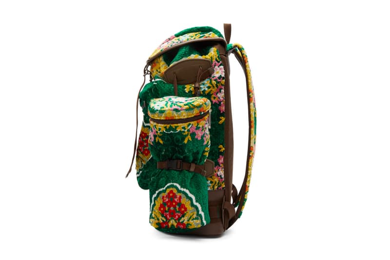 Gucci Oversized Tapestry Backpack Release Green 