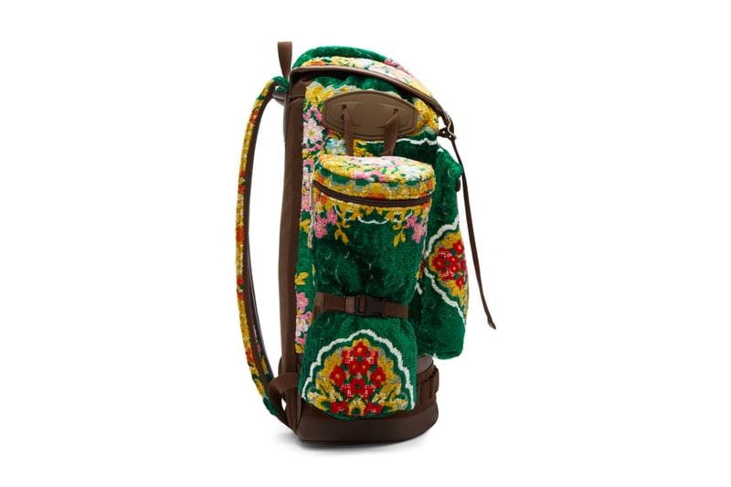 Gucci Oversized Tapestry Backpack Release Green 