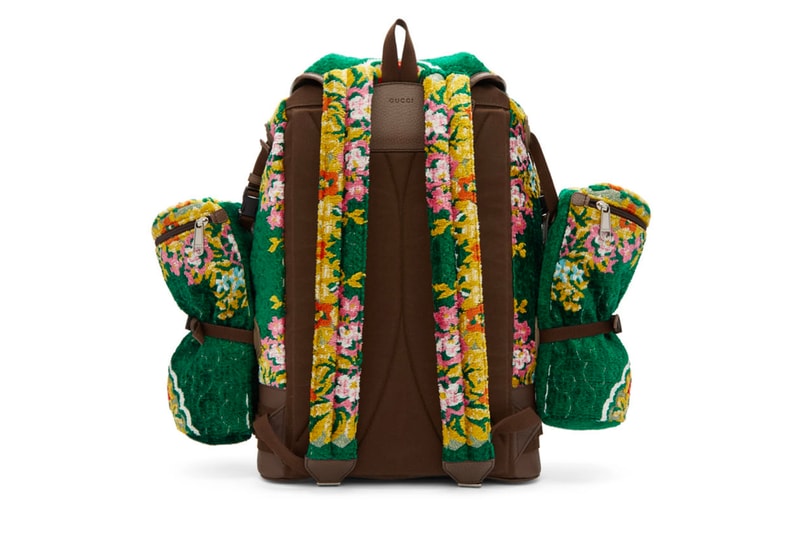 Gucci Oversized Tapestry Backpack Release Green 