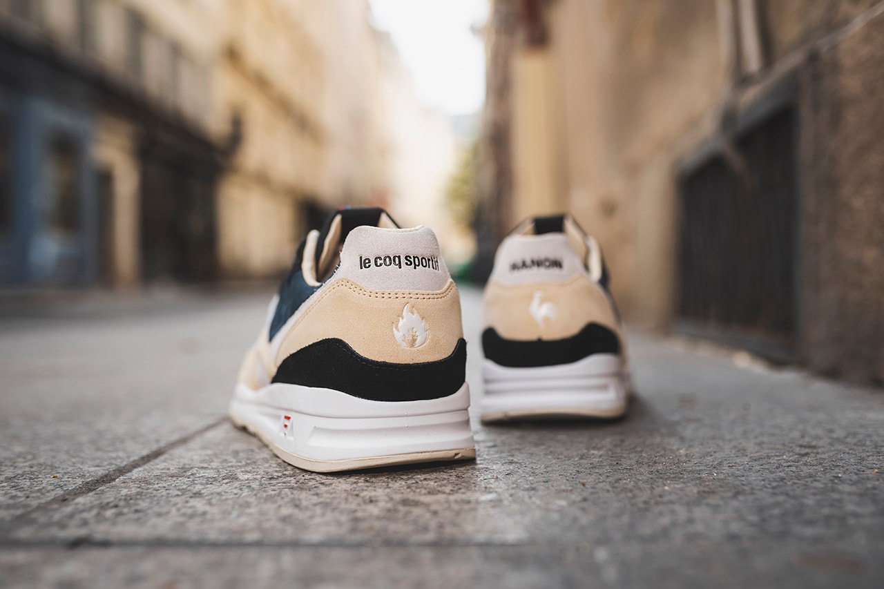 HANON x Le Coq Sportif LCS R800 'The Good Agreement' MIF Made in France Bon Accord Angers French Scotland Suede Sneaker Release Collaboration Drop Date Information Raffle Sign Up Now Where to Buy Limited Edition 