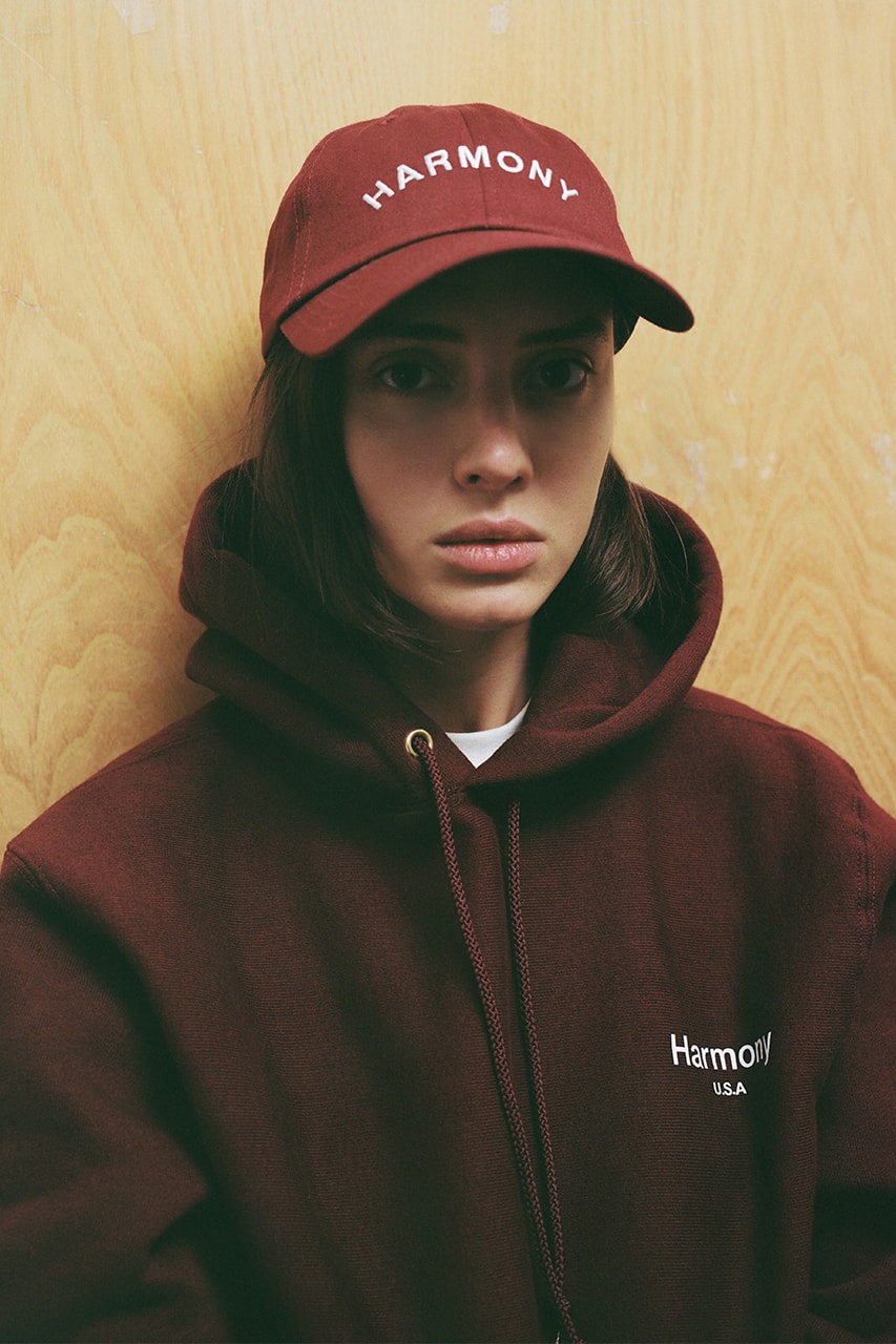 Harmony USA Program Spring Summer 2019 SS19 Campaign Styled Directed Emily Oberg Parisian Flagship store Ivy League Campus Collegiate Life United States of America  David Obadia Preppy Sporting Culture vintage-style sweatshirts hoodies T-shirts caps embroidered twills Team Colors Release Lookbook 