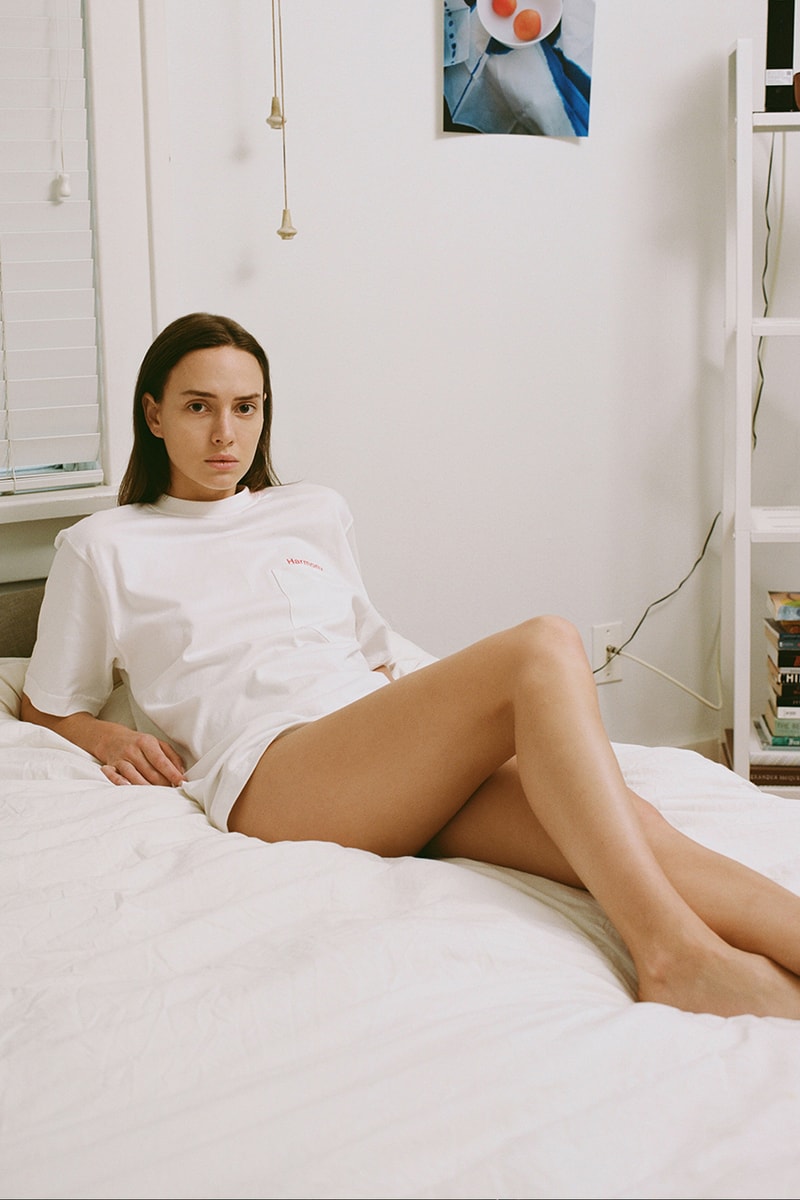 Harmony USA Program Spring Summer 2019 SS19 Campaign Styled Directed Emily Oberg Parisian Flagship store Ivy League Campus Collegiate Life United States of America  David Obadia Preppy Sporting Culture vintage-style sweatshirts hoodies T-shirts caps embroidered twills Team Colors Release Lookbook 