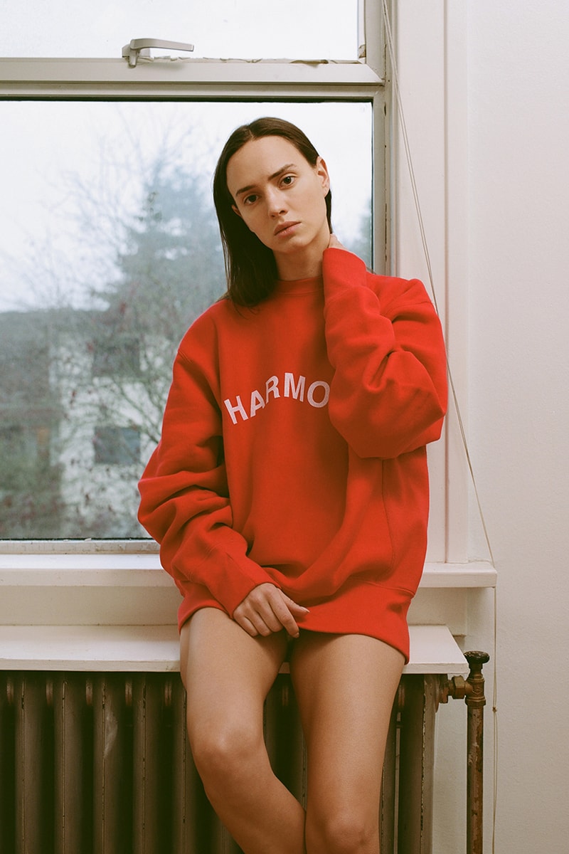 Harmony USA Program Spring Summer 2019 SS19 Campaign Styled Directed Emily Oberg Parisian Flagship store Ivy League Campus Collegiate Life United States of America  David Obadia Preppy Sporting Culture vintage-style sweatshirts hoodies T-shirts caps embroidered twills Team Colors Release Lookbook 