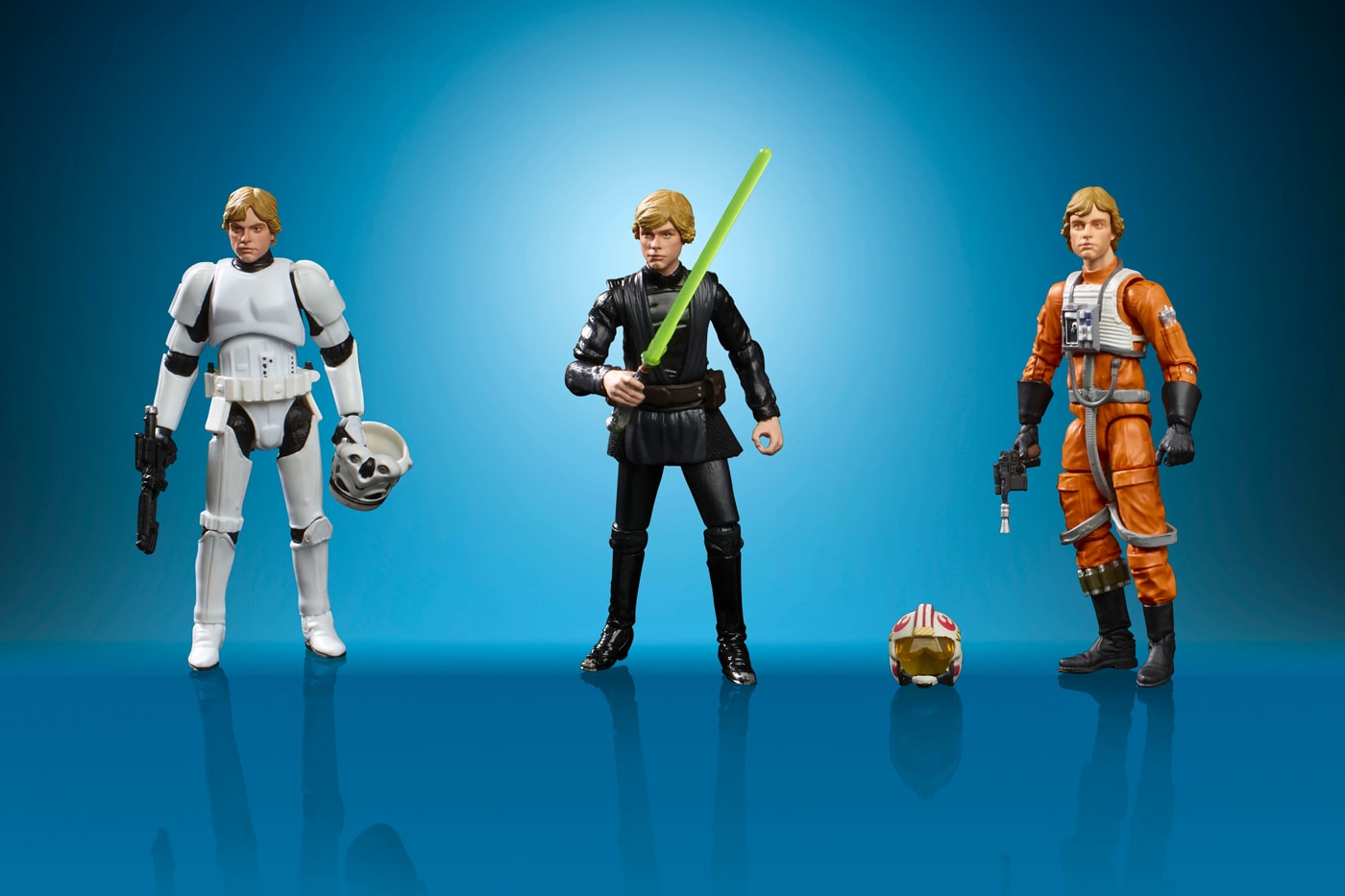 Hasbro Retro Star Wars Figurines Release Info luke skywalker darth vader boba fett vintage toys 