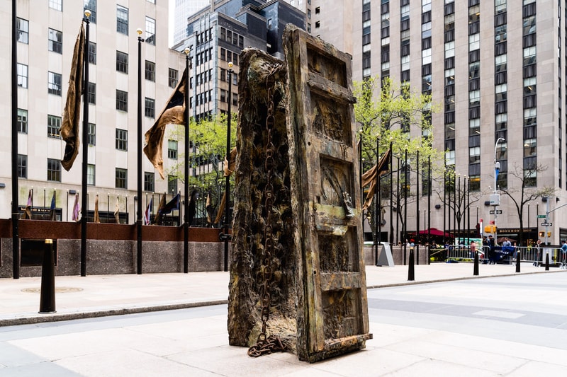 frieze sculpture rockefeller center artworks artists 