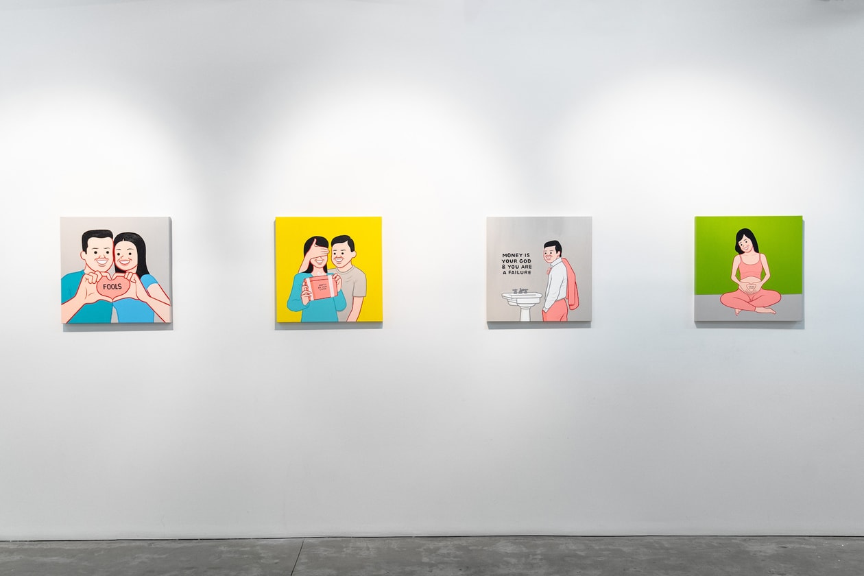 joan cornella keep it real exhibition gr gallery interview artworks paintings 