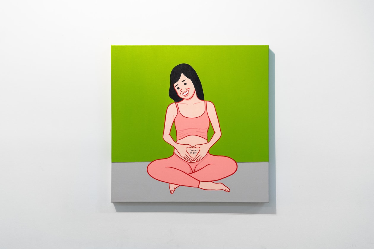 joan cornella keep it real exhibition gr gallery interview artworks paintings 