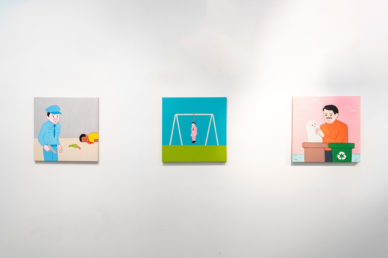 joan cornella keep it real exhibition gr gallery interview artworks paintings 