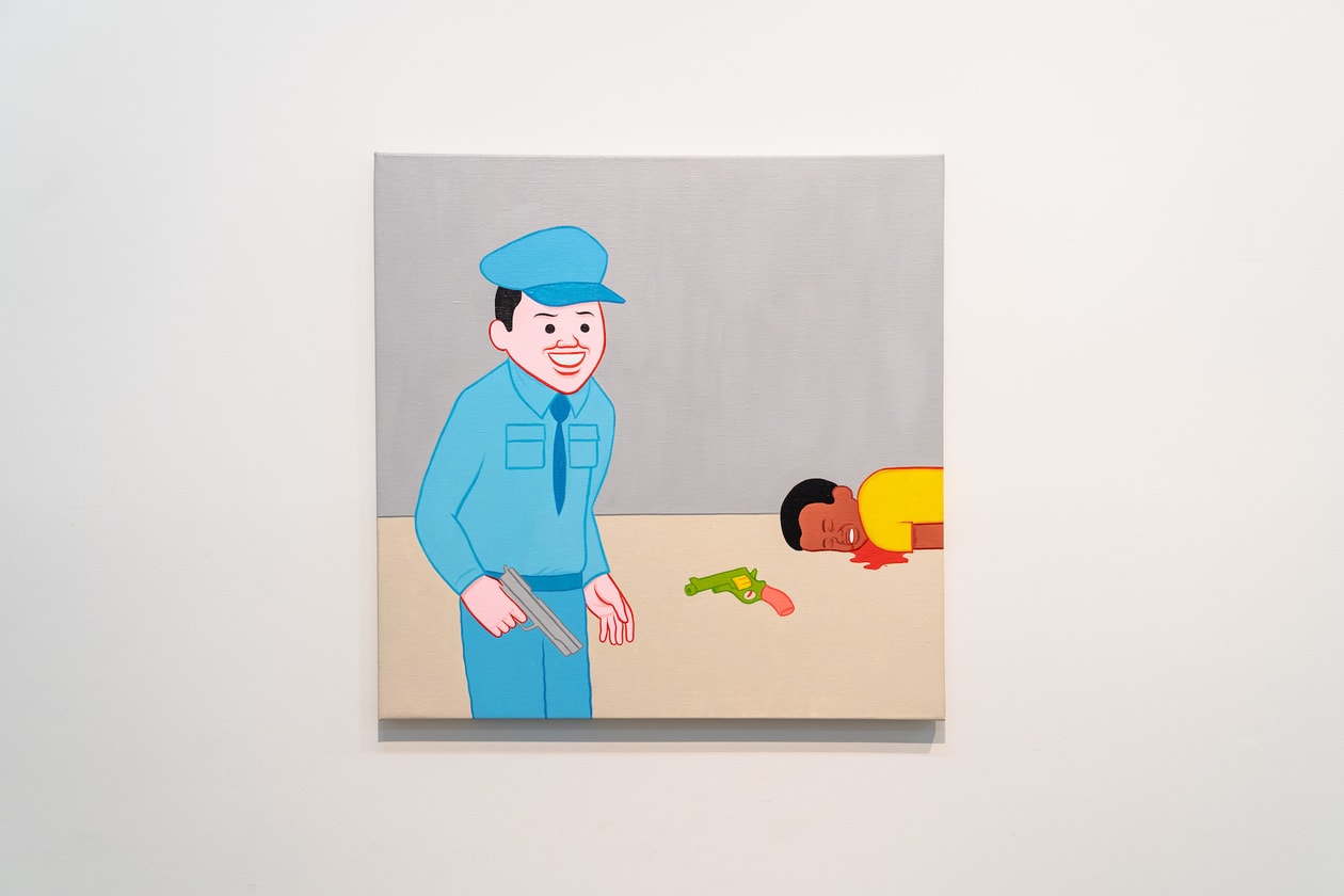 joan cornella keep it real exhibition gr gallery interview artworks paintings 