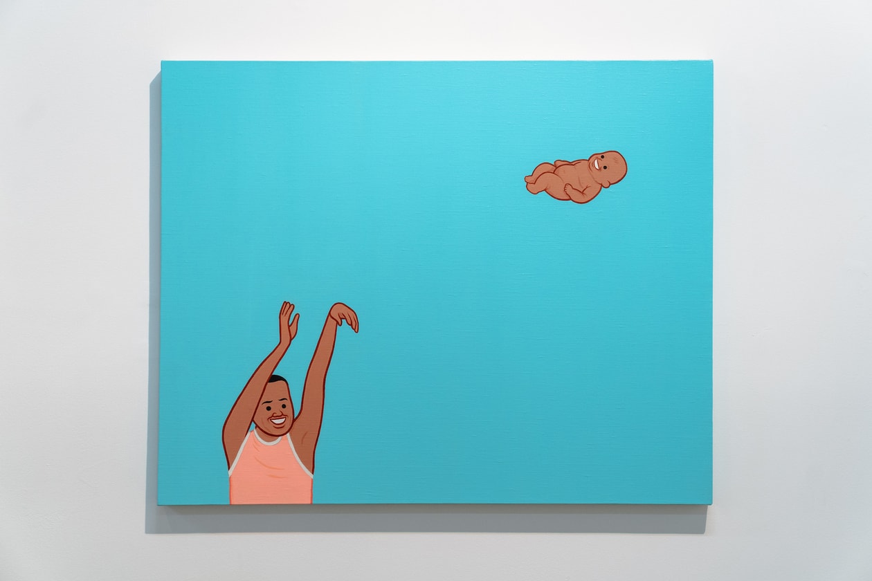 joan cornella keep it real exhibition gr gallery interview artworks paintings 