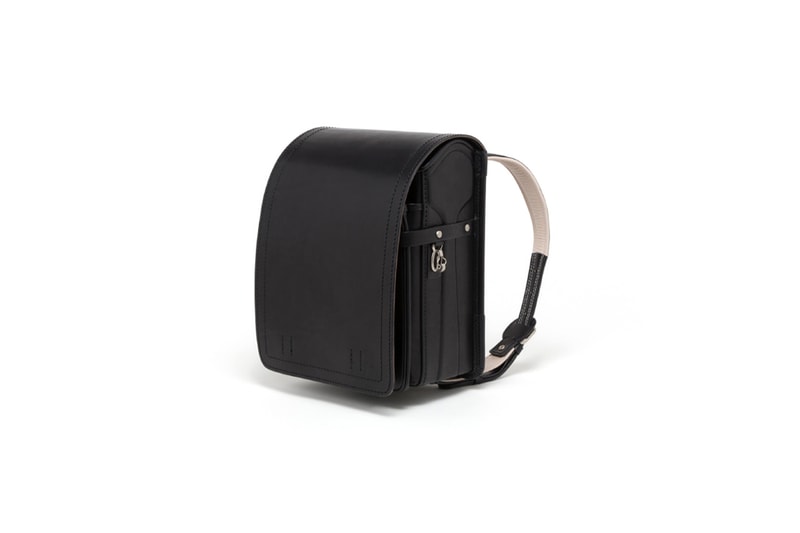 Hender Scheme Japanese School Bag Release Info leather & faux leather natural color black cowhide drop date price 