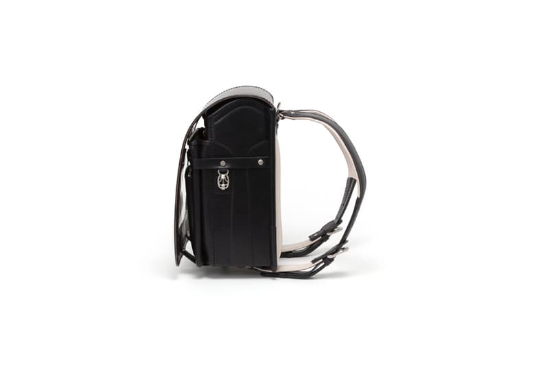 Hender Scheme Japanese School Bag Release Info leather & faux leather natural color black cowhide drop date price