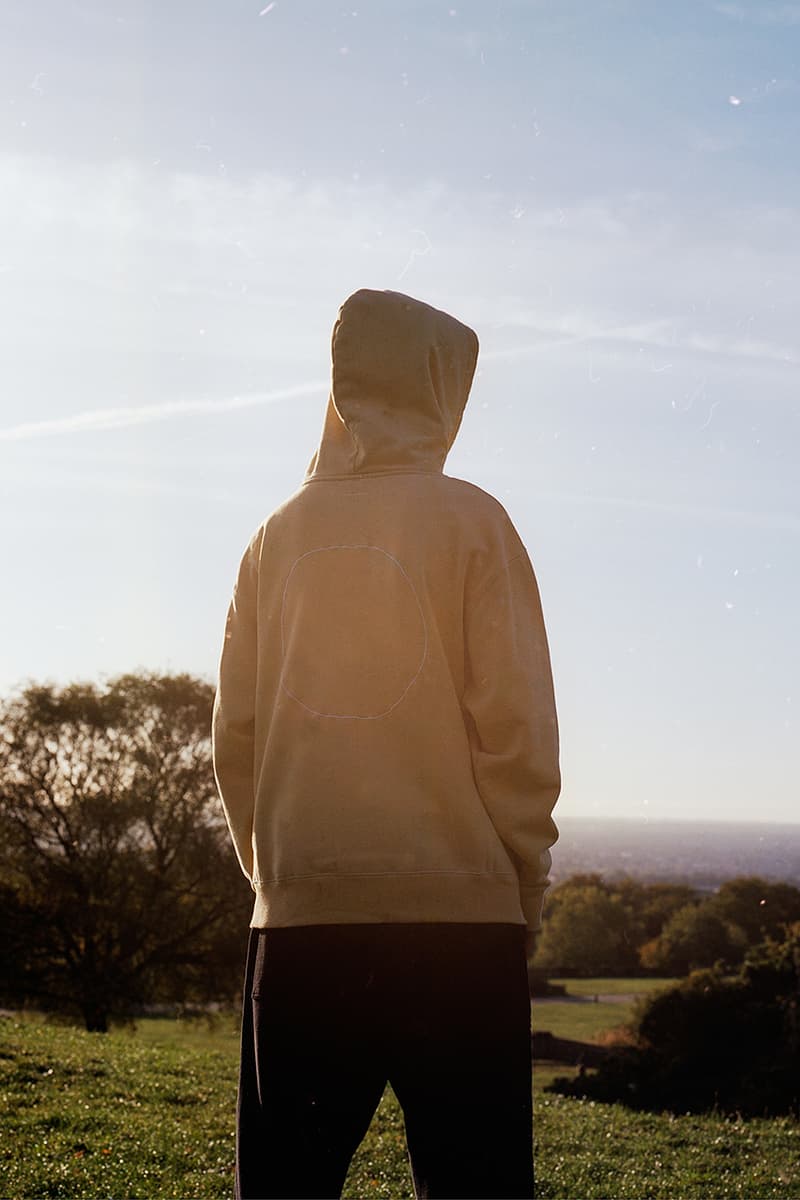 Heresy Spring Summer 2019 SS19 Collection Lookbook British Folklore Fashion Menswear Art Exhibitions Music Publication Alec McLeish T Shirts Long Sleeve Hoodie Sweatpants Workwear Shirt Trousers Clean Skating Stone Henge Cerne Abbas