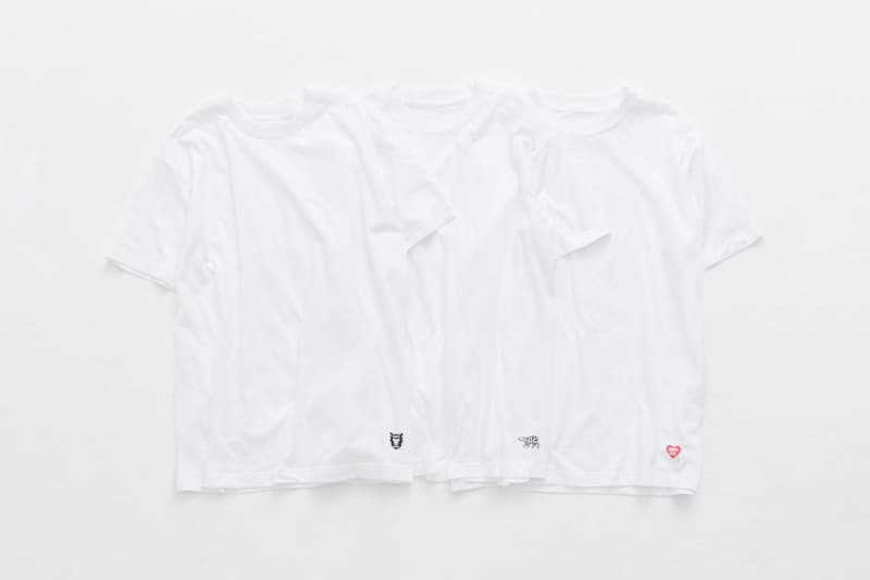 Human Made 3 Pack T-Shirt Info nigo Release