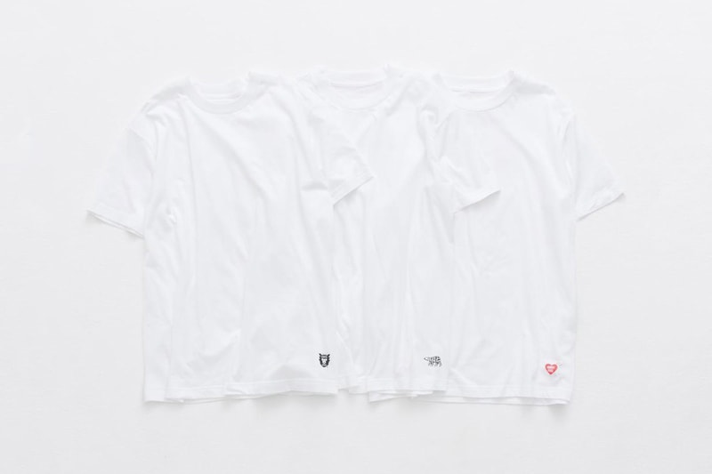 Human Made 3 Pack T-Shirt Info nigo Release