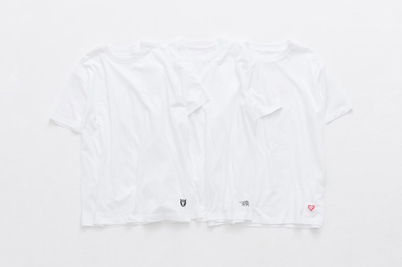 Human Made 3 Pack T-Shirt Info nigo Release