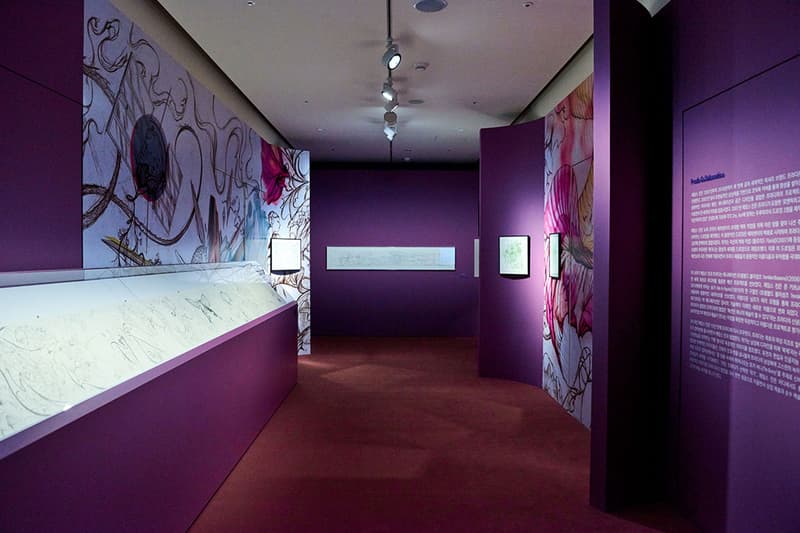 James Jean Eternal Journey Seoul Art Exhibition art artworks paintings murals stained glass south korea Lotte museum