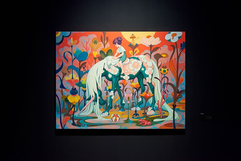 James Jean Eternal Journey Seoul Art Exhibition art artworks paintings murals stained glass south korea Lotte museum