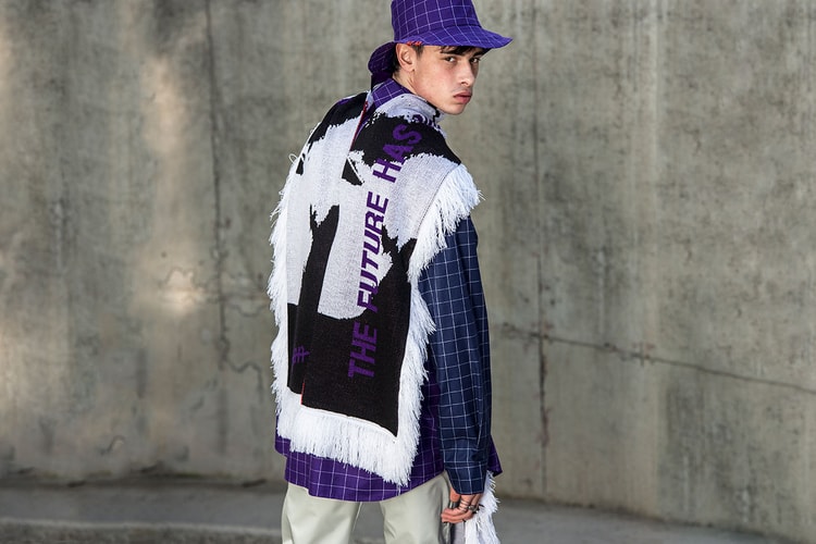 Jan Cerny FW19 Meshes Utility Detailing and Colorful Splatters