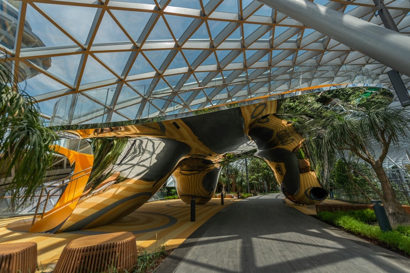 jewel changi airport singapore worlds tallest indoor waterfall grand opening 2019 
