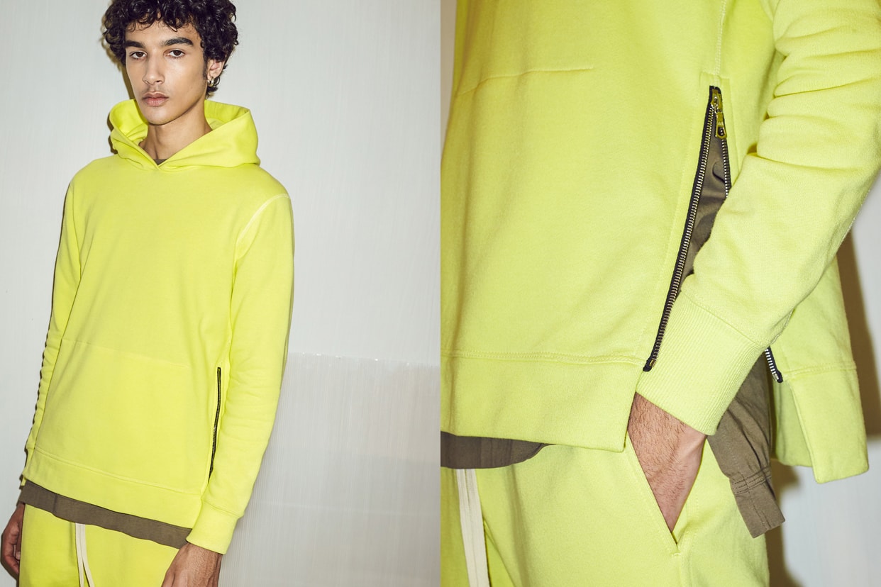 John Elliott Pre-Fall 2019 Collection Lookbook exclusive lebron james icon collaboration yellow colorway release info drop fw19 sneaker volt