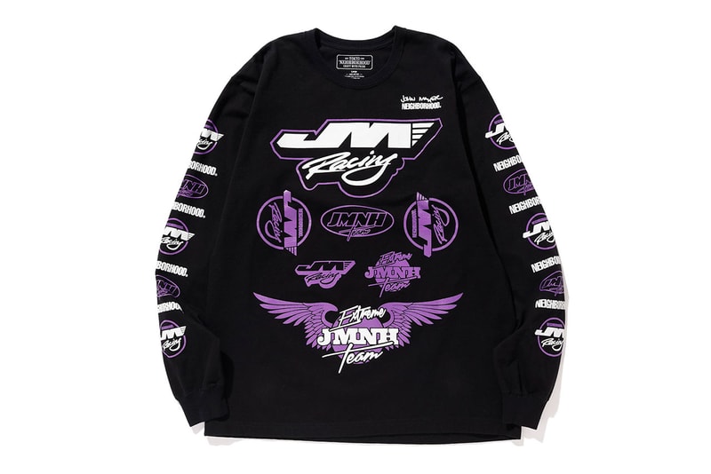 John Mayer x NEIGHBORHOOD 2019 Tour Merchandise Collaboration collection release party dj shinsuke takizawa hoodie tee shirt racing team japan april collection capsule