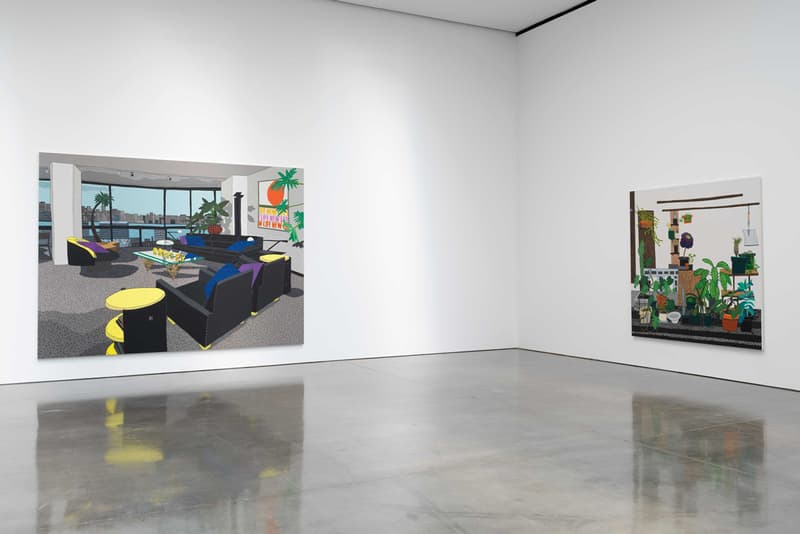 jonas wood exhibition gagosian new york city artworks paintings 