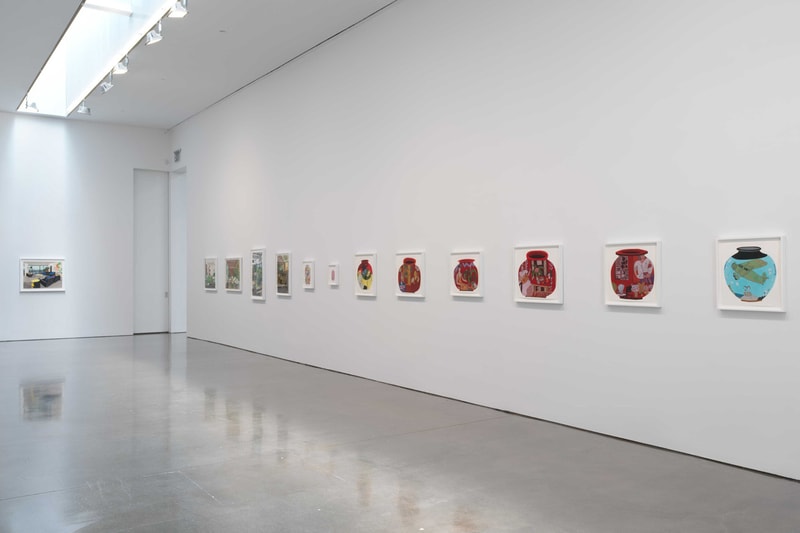 jonas wood exhibition gagosian new york city artworks paintings 